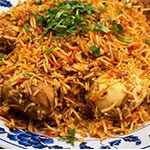 Chicken biryani